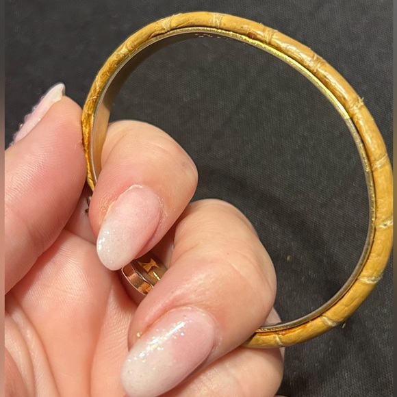 Gucci 14k gold plated Italian Luxury Vintage Bracelet - Picture 3 of 7